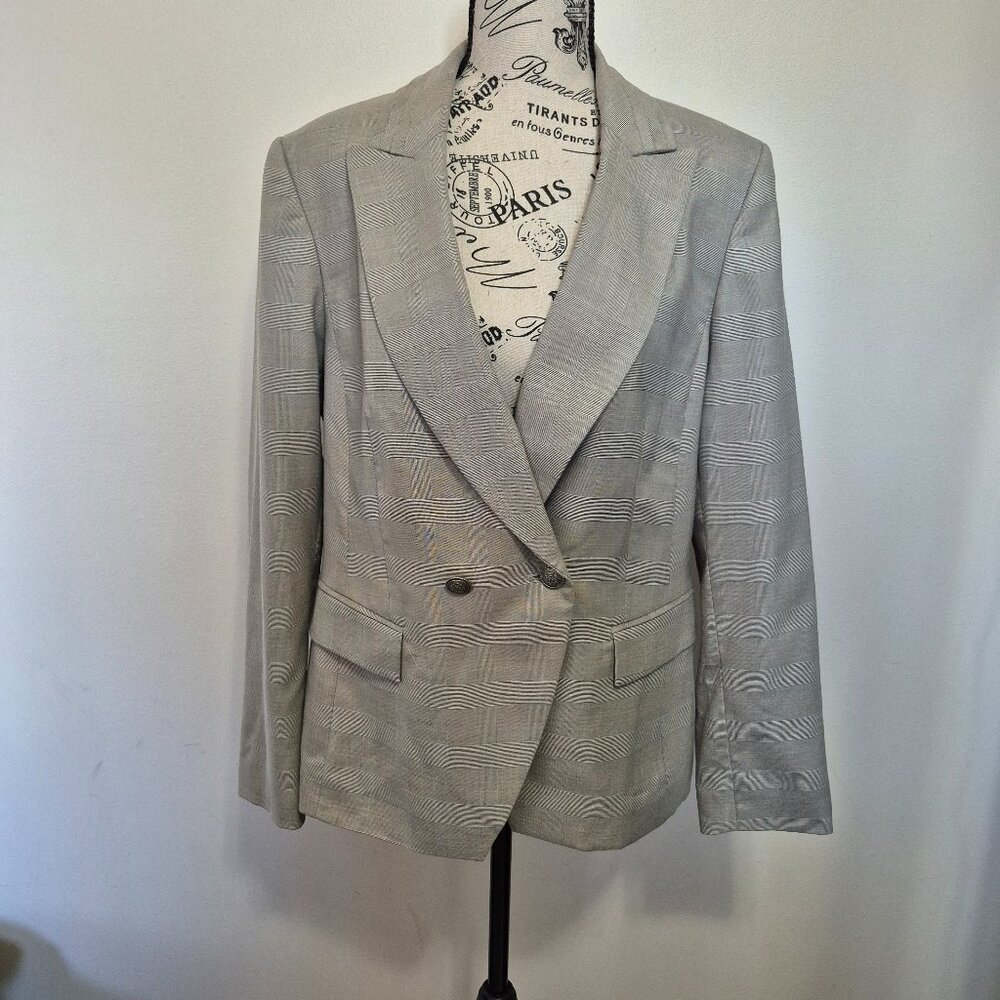 Plaid Blazer